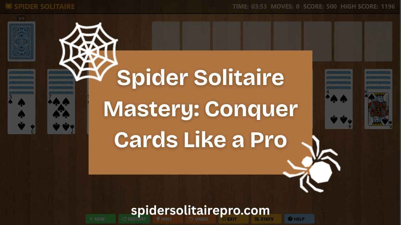 master in spider solitaire